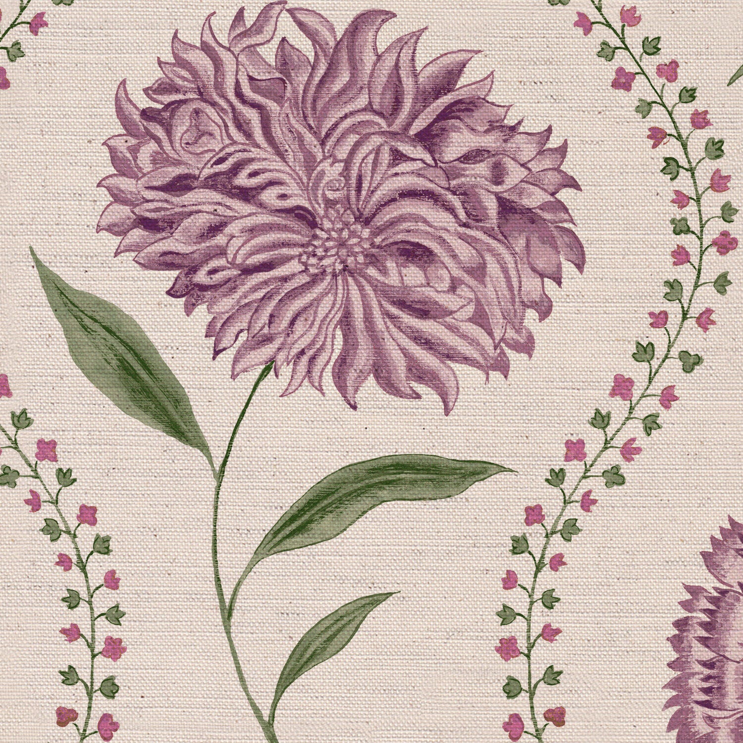 CW: Lavender and fern | BASE: Natural Luxury Linen | HERO