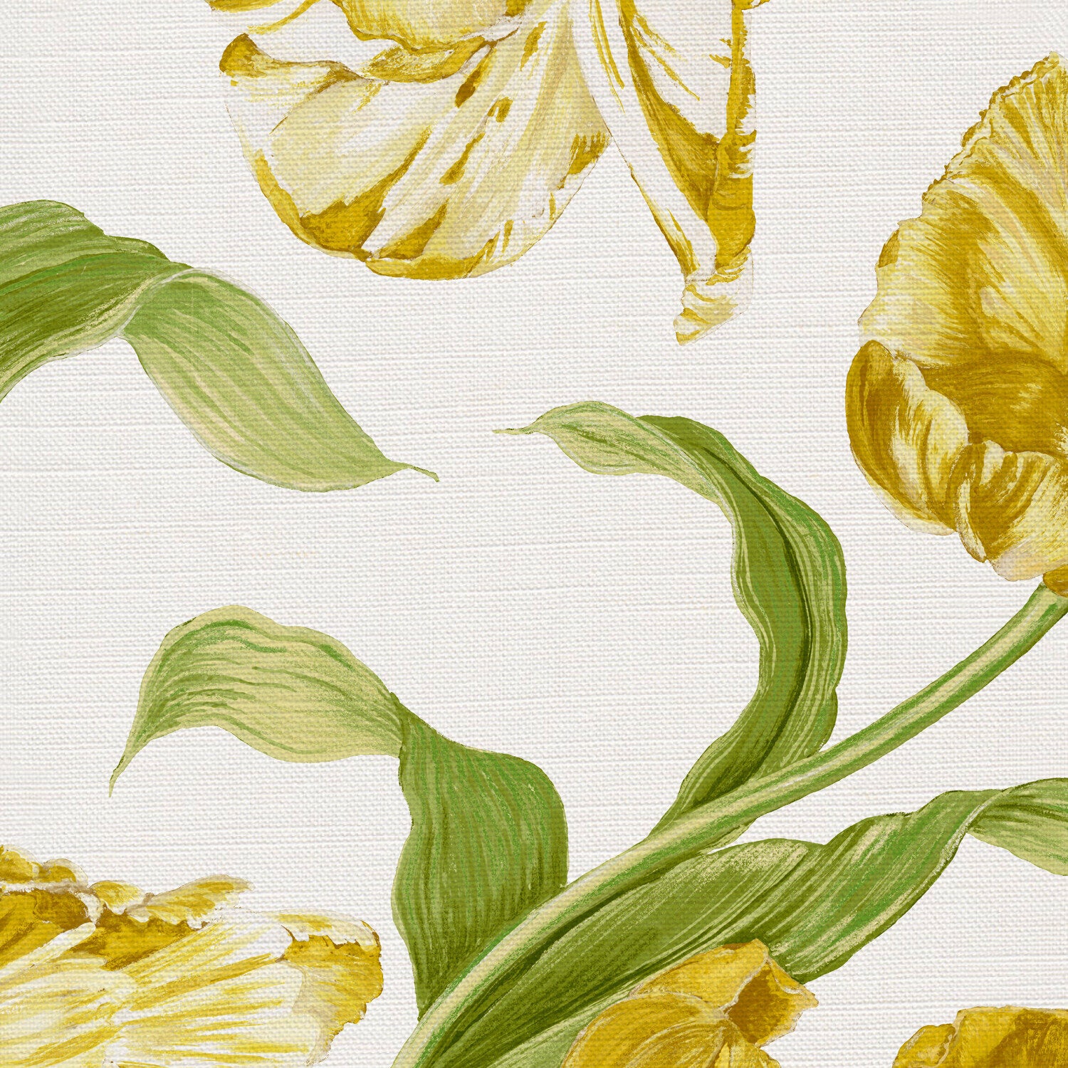 CW: Bright yellow and green | BASE: Luxury Linen | HERO
