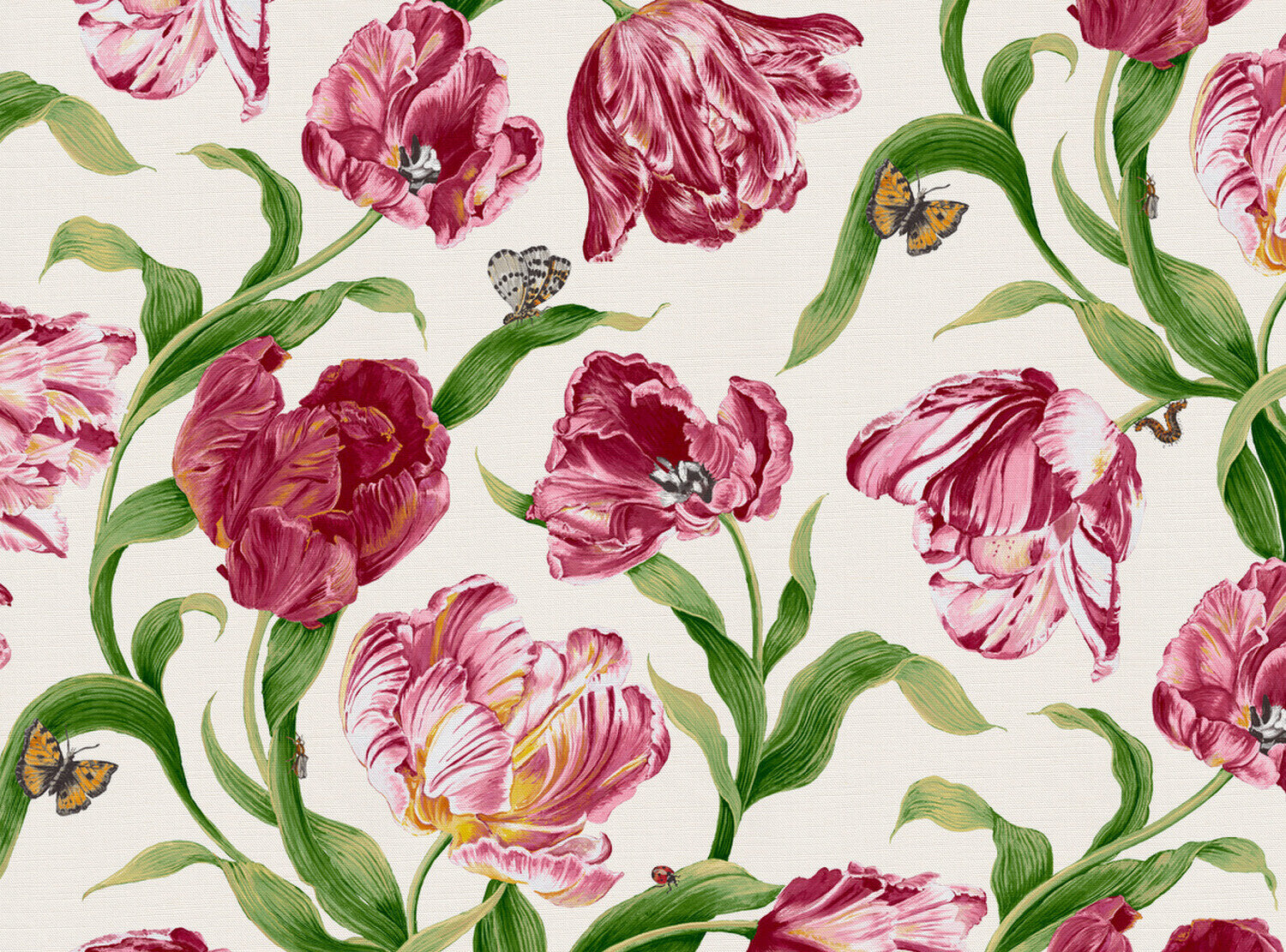 CW: Red pink and green | BASE: Luxury Linen