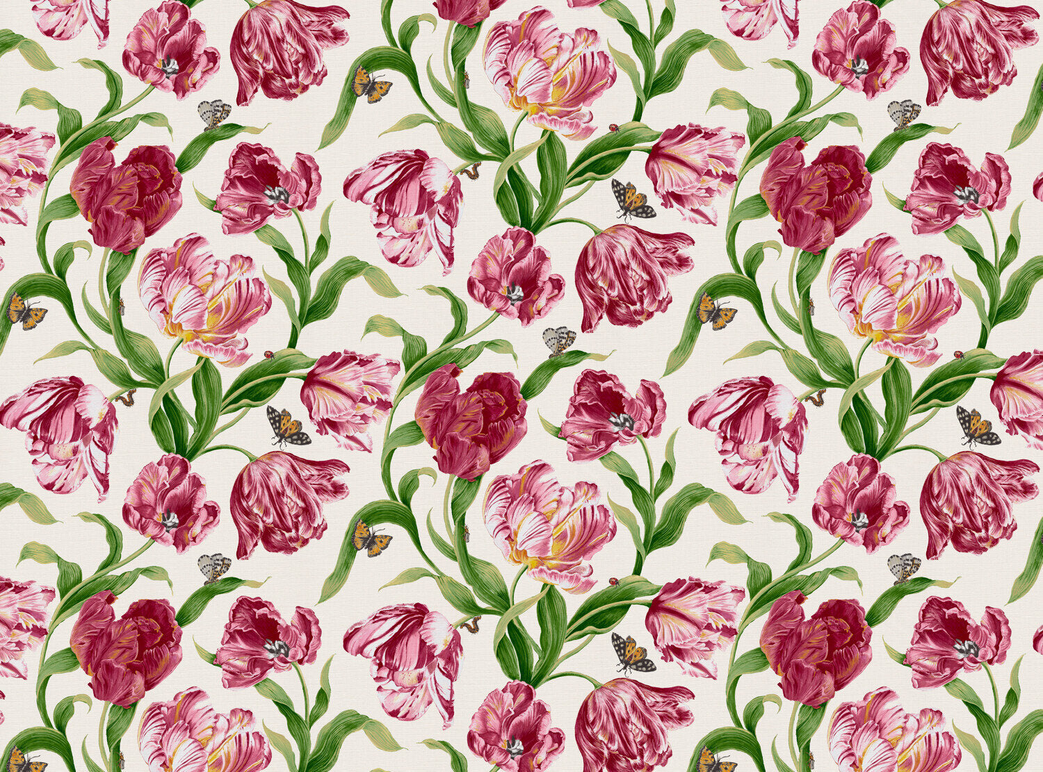 CW: Red pink and green | BASE: Luxury Linen