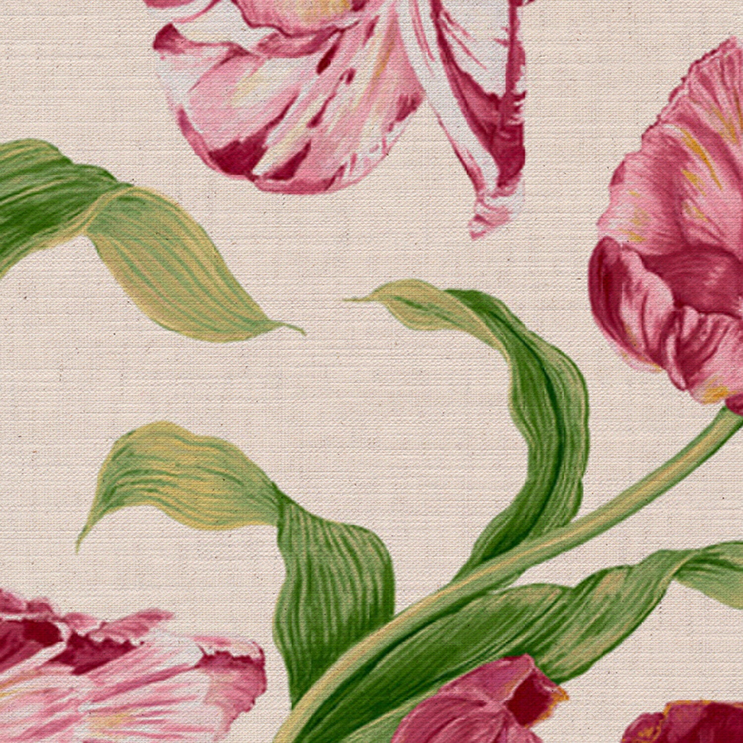 CW: Red pink and green | BASE: Mercia Linen | HERO