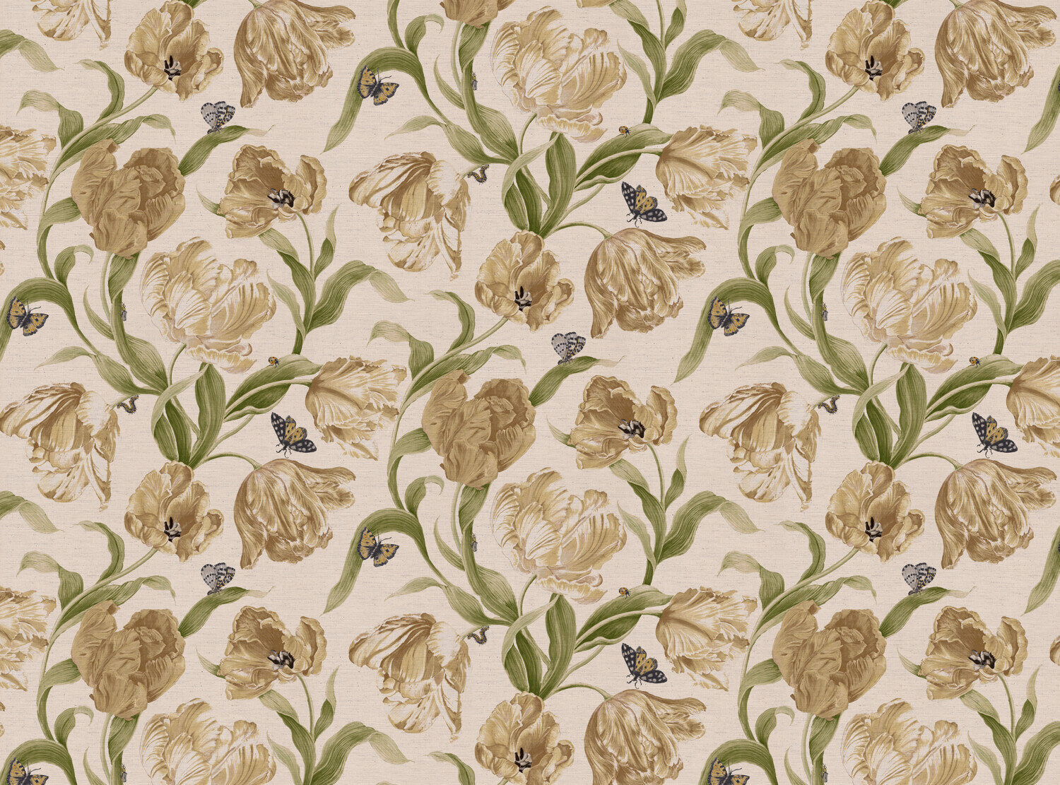 CW: Vintage green and neutral | BASE: Natural Luxury Linen
