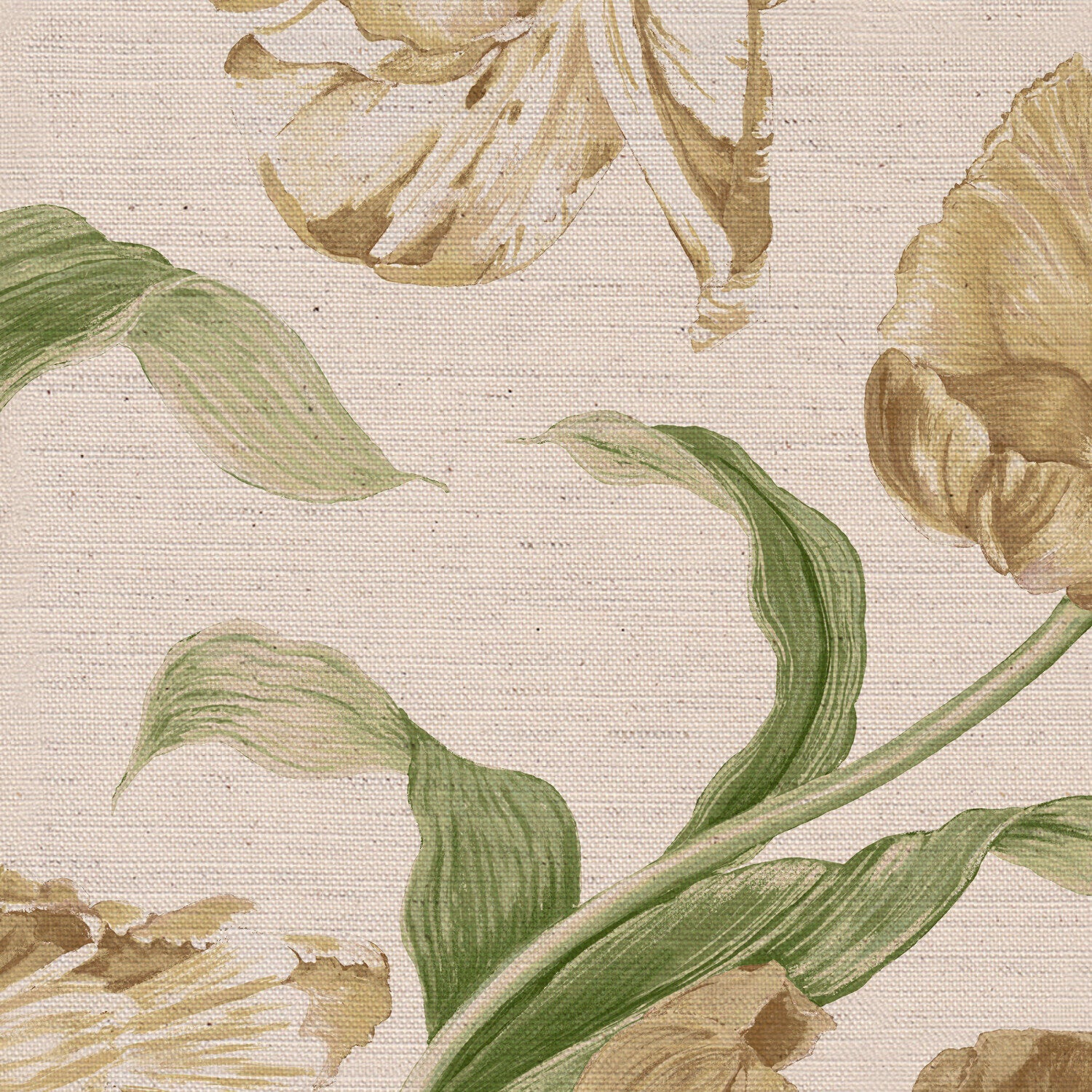 CW: Neutral and soft green | BASE: Natural Luxury Linen | HERO