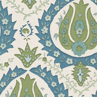 Blue and green