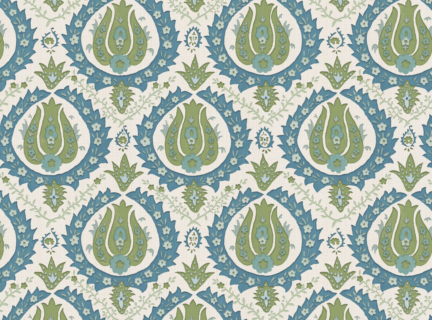 CW: Blue and green | BASE: Luxury Linen