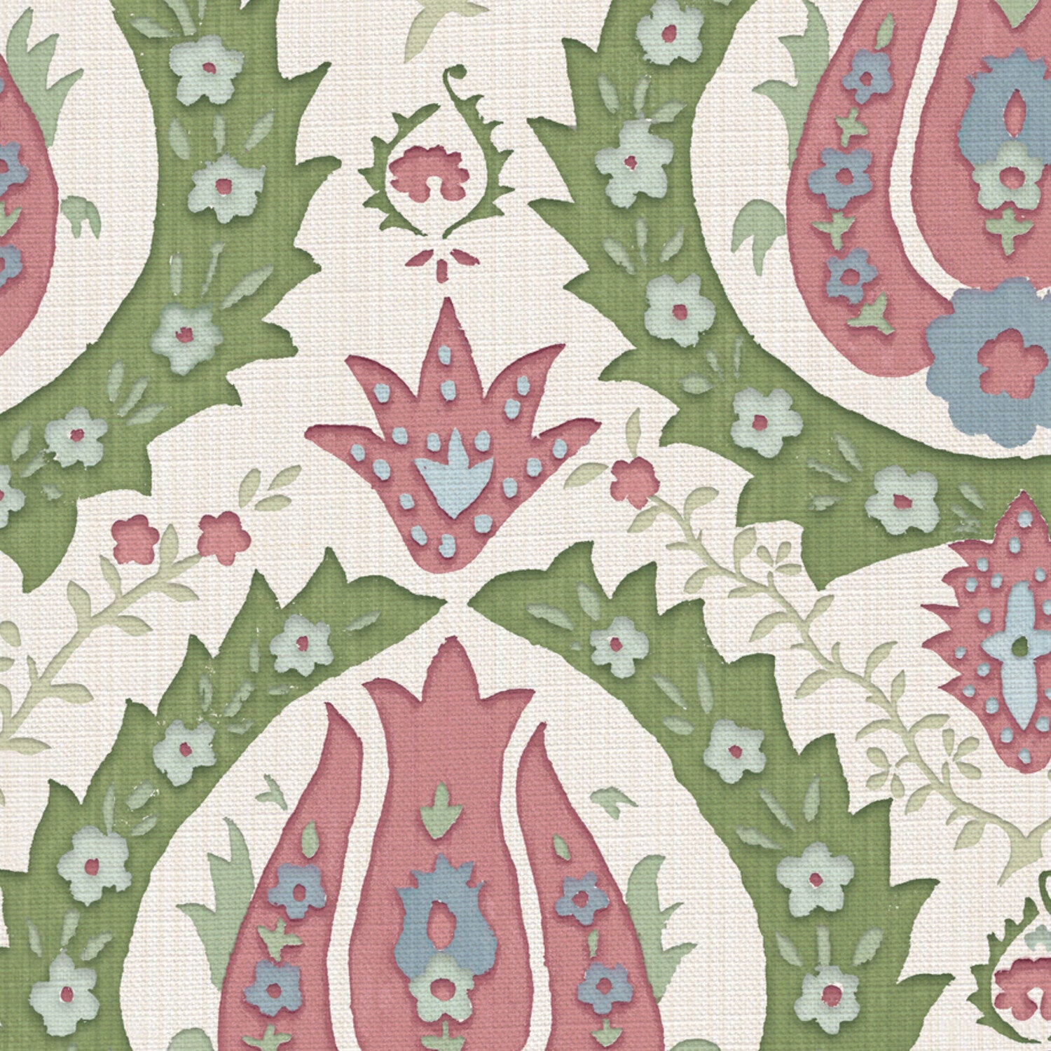 CW: Soft pink and green | BASE: Luxury Linen | HERO