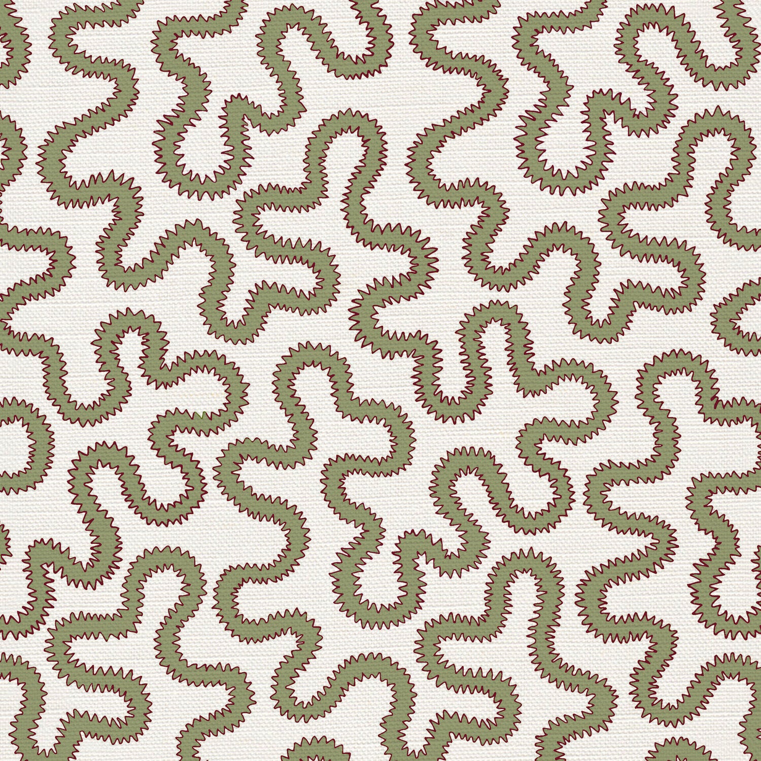 CW: Moss green and red | BASE: Luxury Linen | HERO