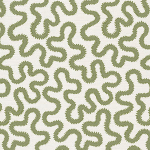 Moss green on lighter ground
