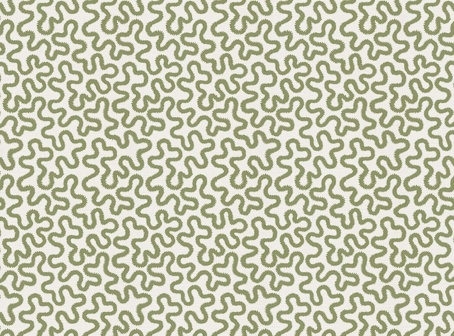 CW: Moss green on lighter ground | BASE: Luxury Linen