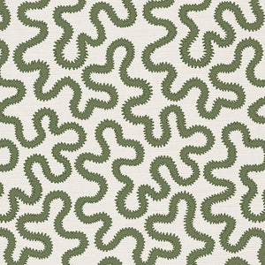 Ochre sage squiggle