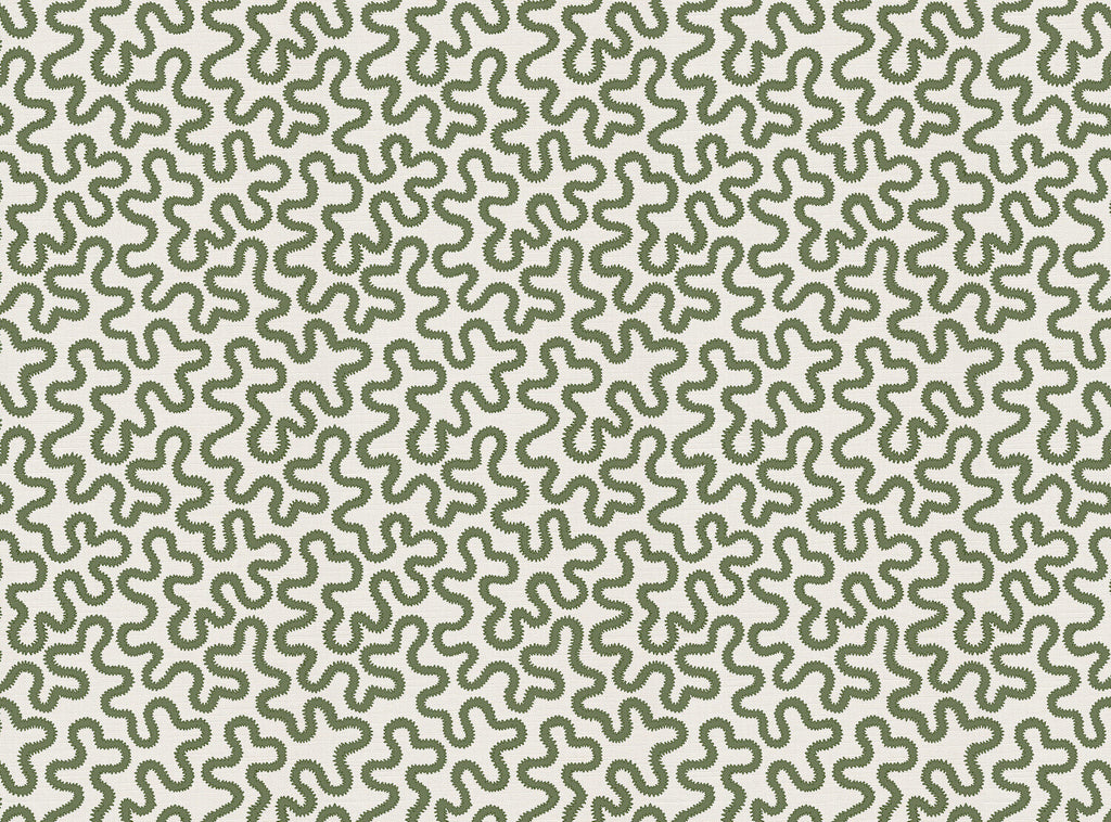 CW: Ochre sage squiggle | BASE: Luxury Linen