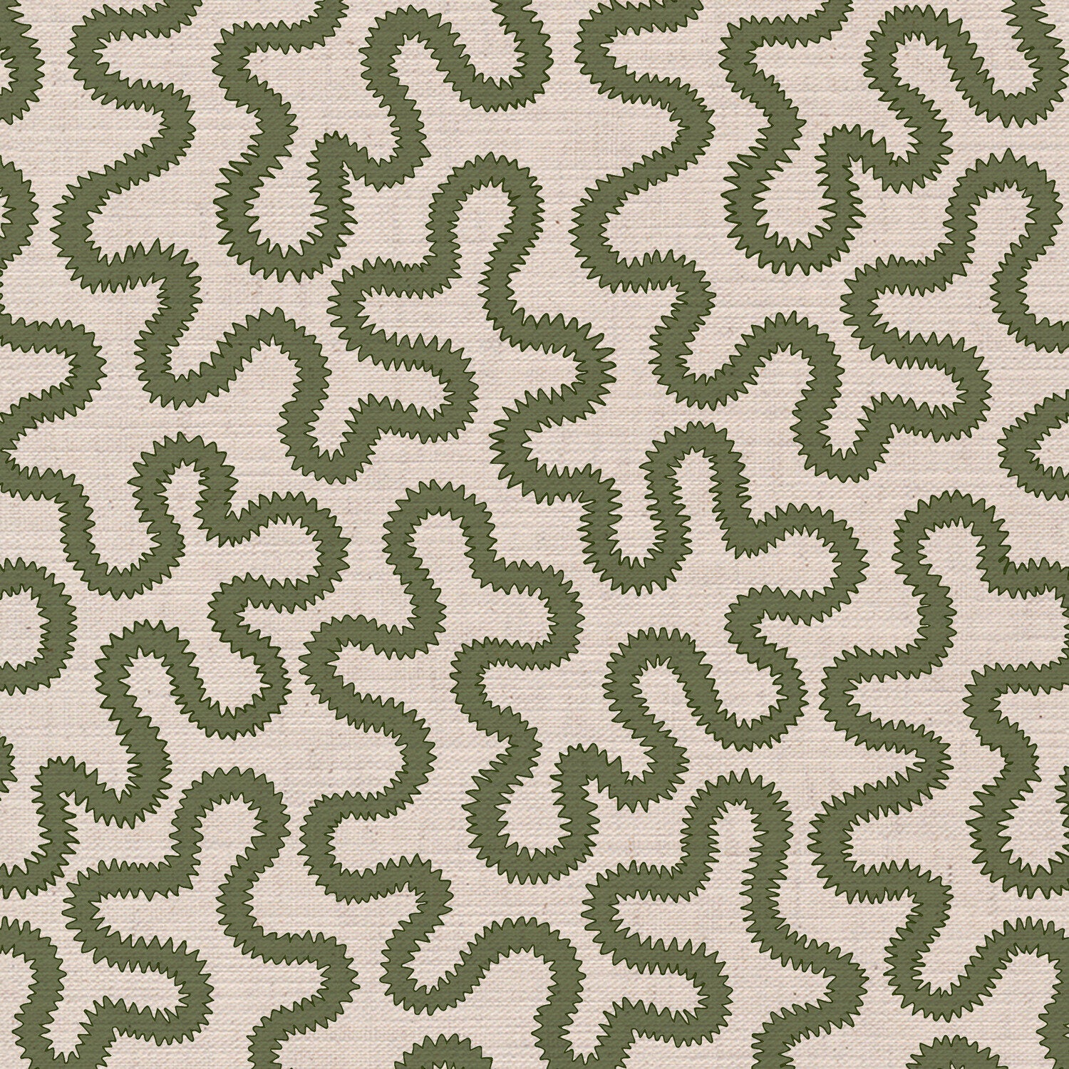 CW: Ochre sage squiggle | BASE: Mercia Linen | HERO