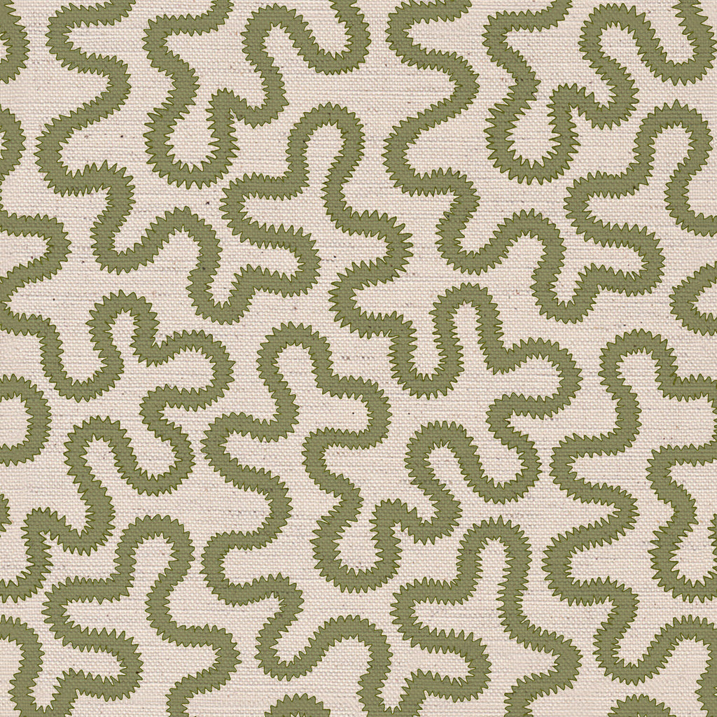 CW: Moss green on lighter ground | BASE: Natural Luxury Linen | HERO