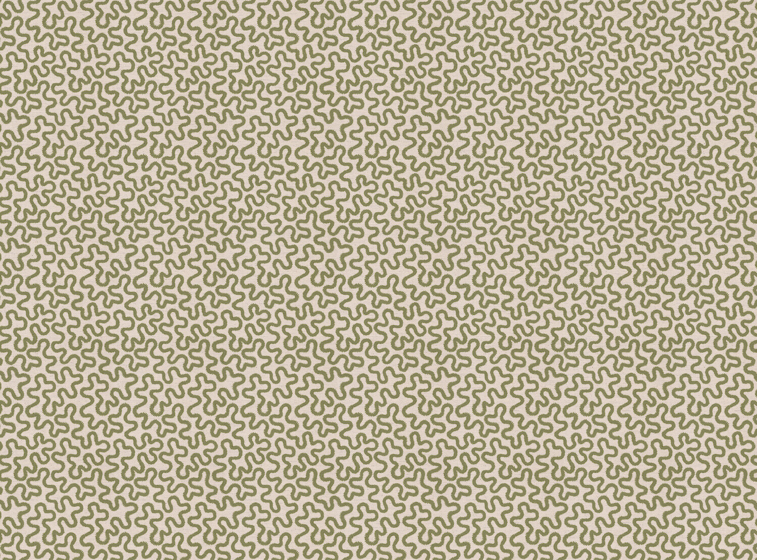 CW: Moss green on lighter ground | BASE: Natural Luxury Linen