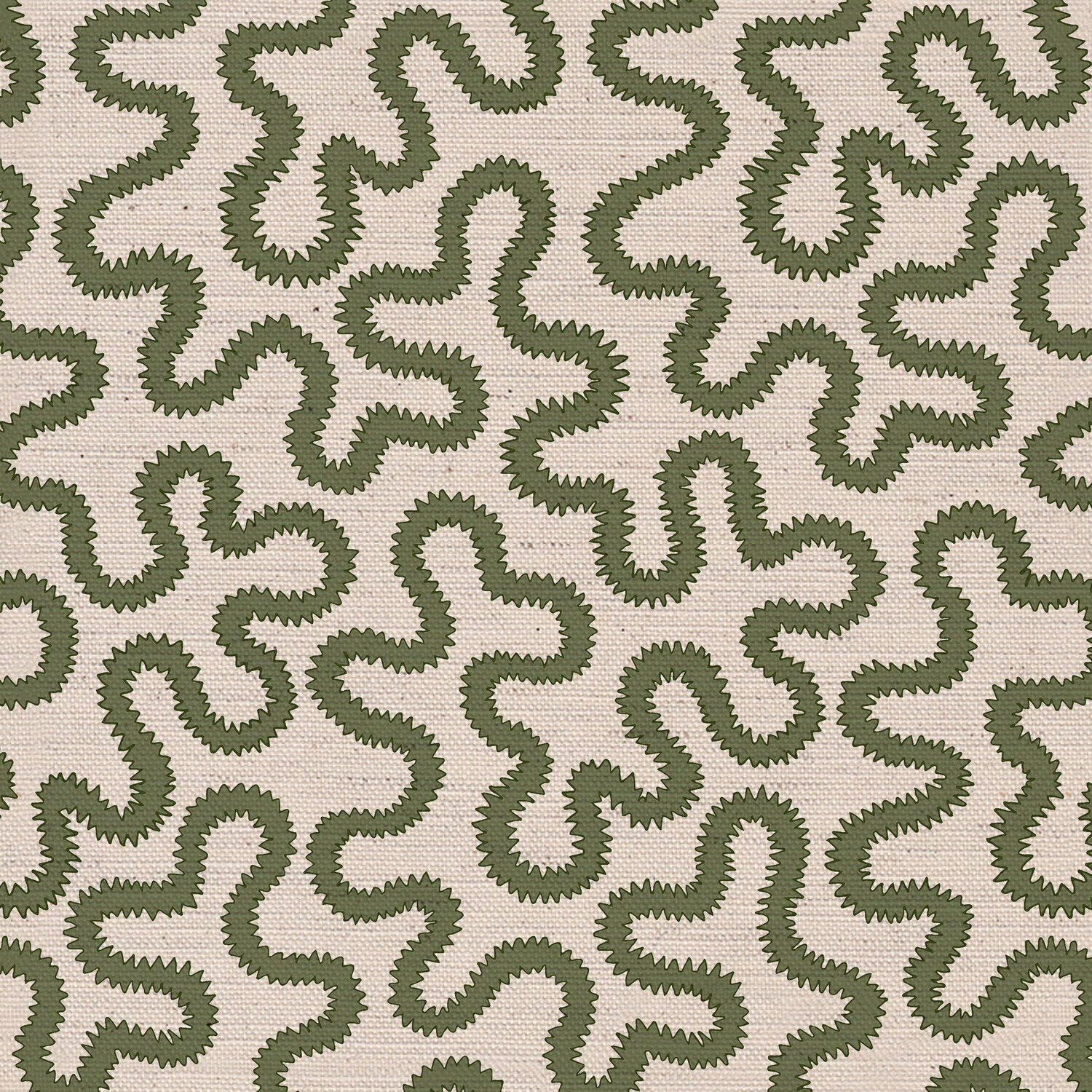 CW: Ochre sage squiggle | BASE: Natural Luxury Linen | HERO