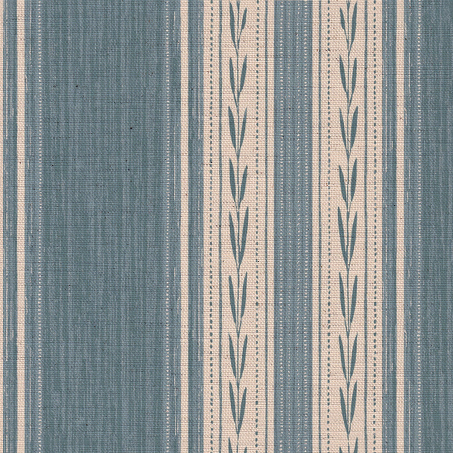 CW: Grey blue with cream | BASE: Natural Luxury Linen | HERO