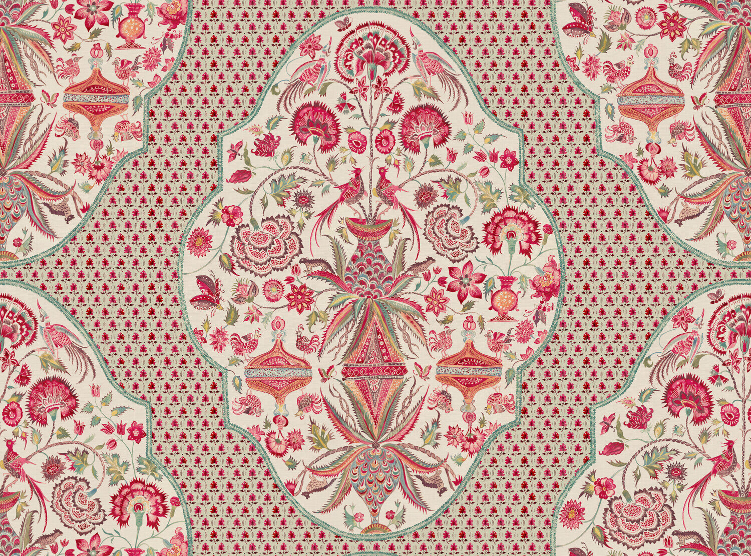 CW: Green leafy background | BASE: Luxury Linen