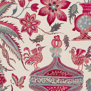 Indienne leafy background