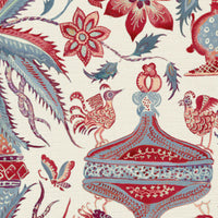 Red and blue with Ella background