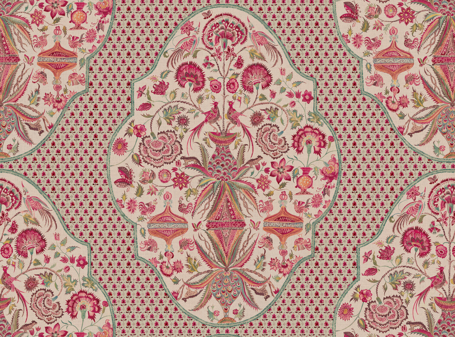 CW: Wine with green leafy background | BASE: Mercia Linen