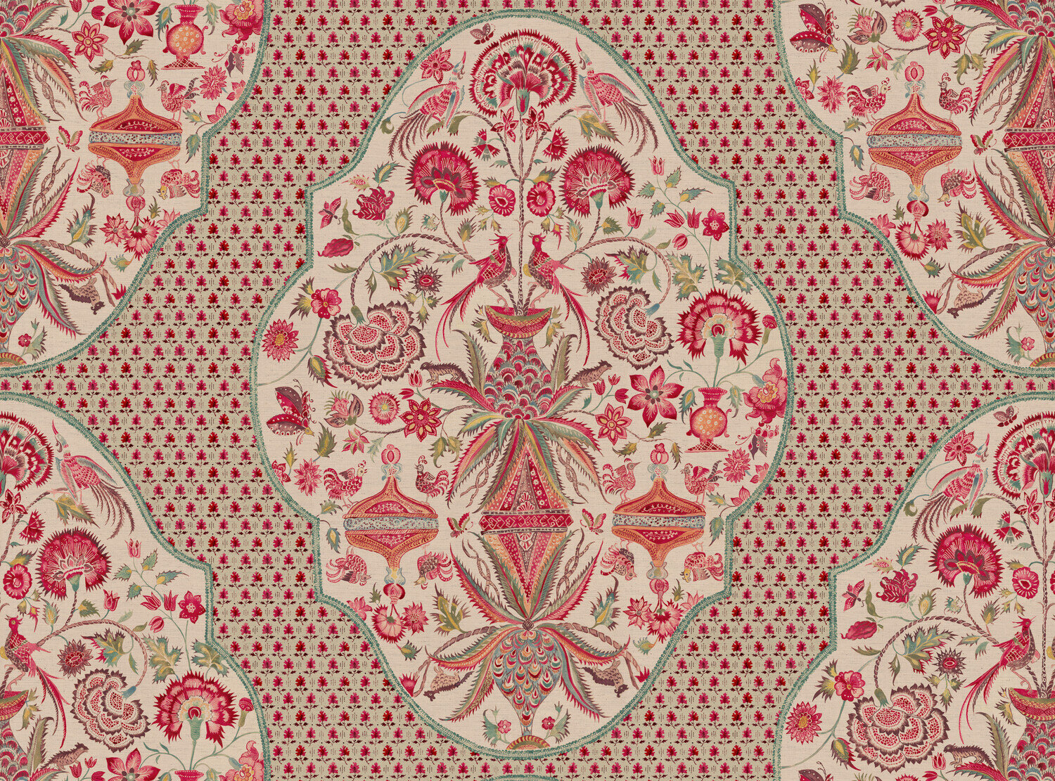 CW: Green leafy background | BASE: Natural Luxury Linen