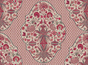 Indienne leafy background