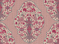 Pinky red and grey blue