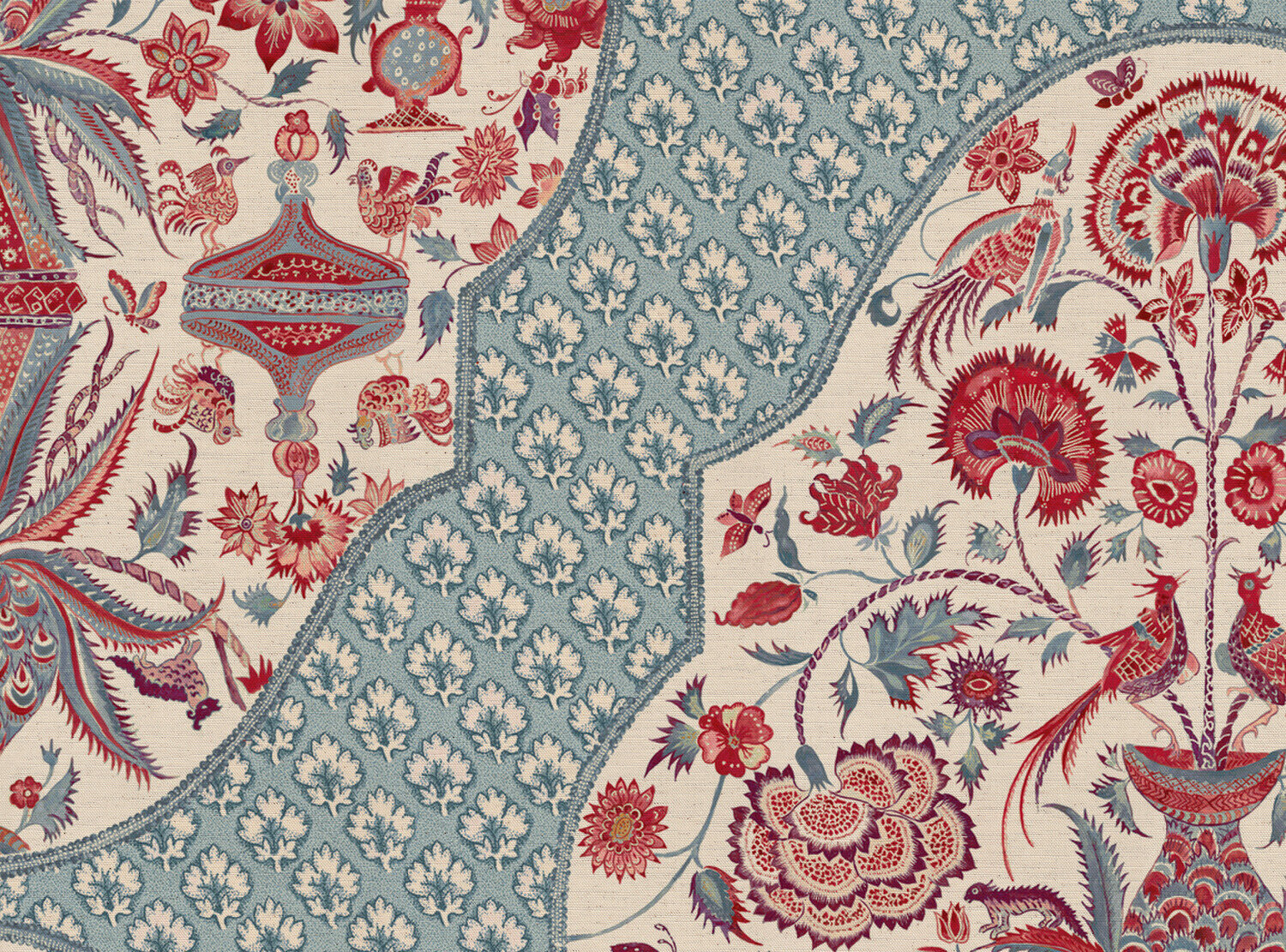 CW: Red and blue with Ella background | BASE: Natural Luxury Linen