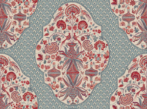 Red and blue with Ella background