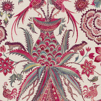 Indienne leafy background