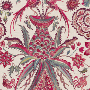 Indienne leafy background