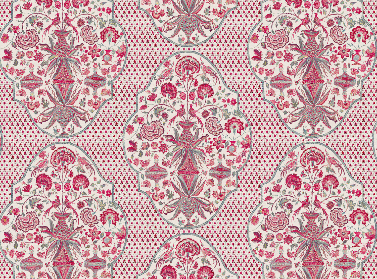 CW: Warm red and grey blue | BASE: Luxury Linen