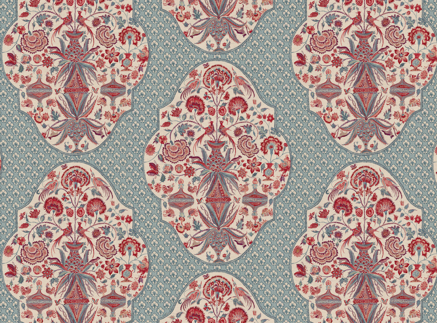 CW: Red and blue with Ella background | BASE: Natural Luxury Linen