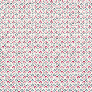 Pinky red and grey blue
