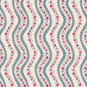 Grey blue and pinky red