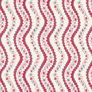 Warm red and blue