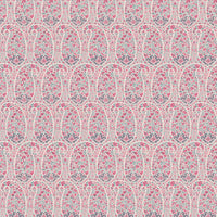 Pinky red and grey blue