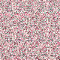 Pinky red and grey blue