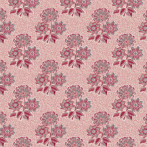 Pinky red and grey blue
