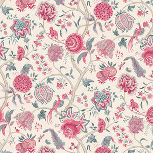 Pinky red and grey blue
