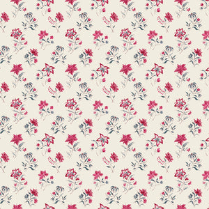 Pinky red and grey blue
