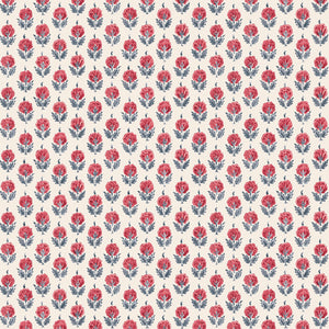 Warm red and grey blue
