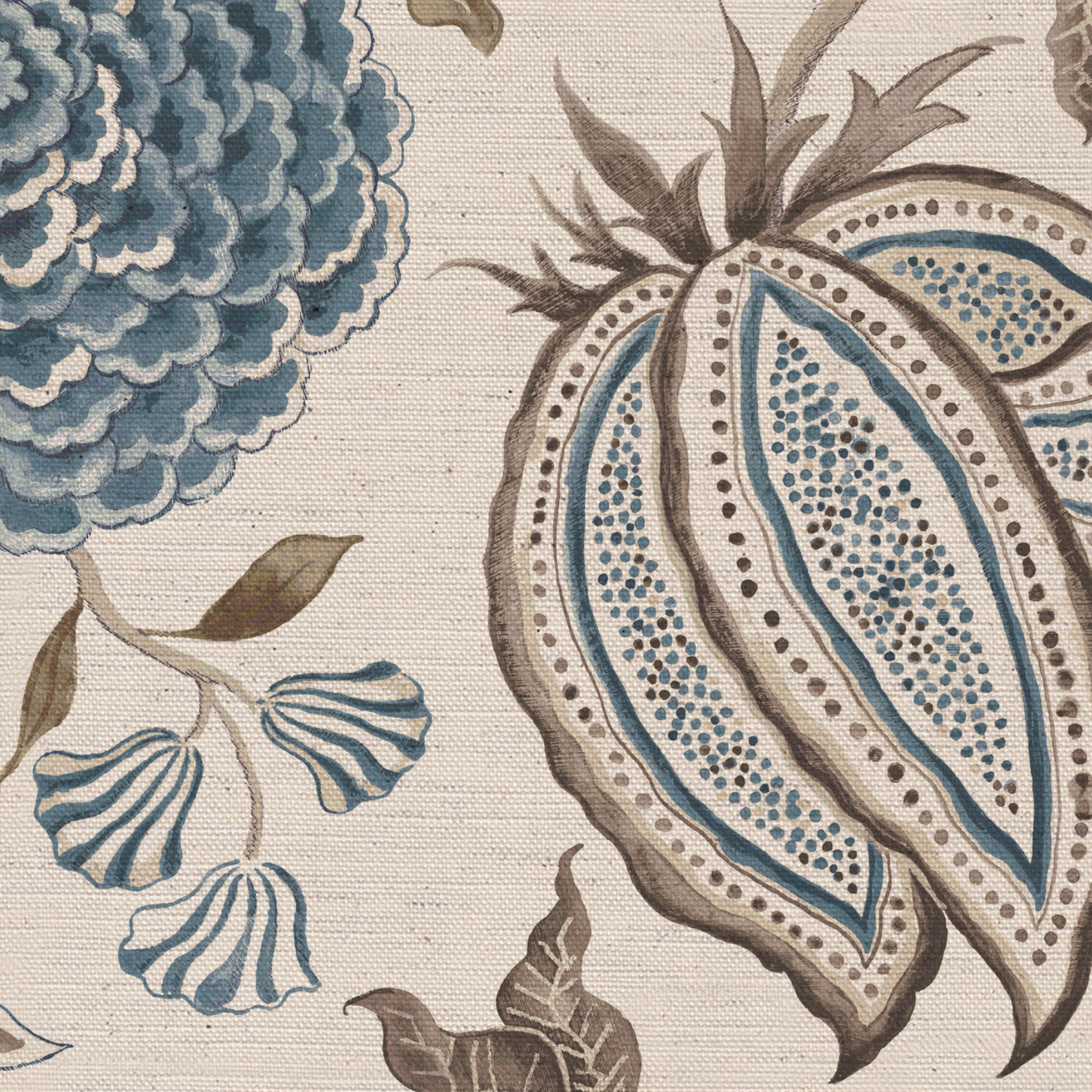 Monkey Palampore Fabric