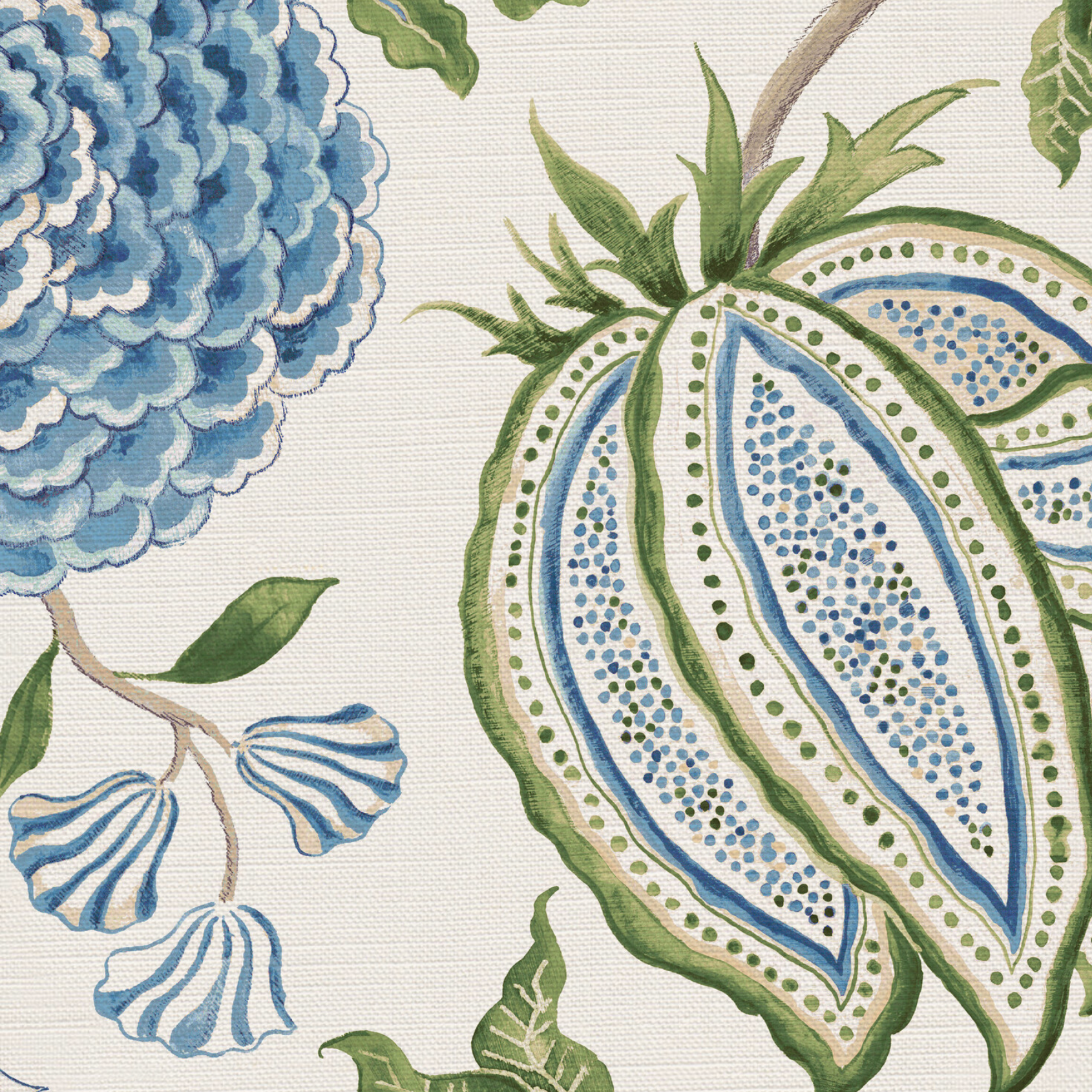 Monkey Palampore Fabric