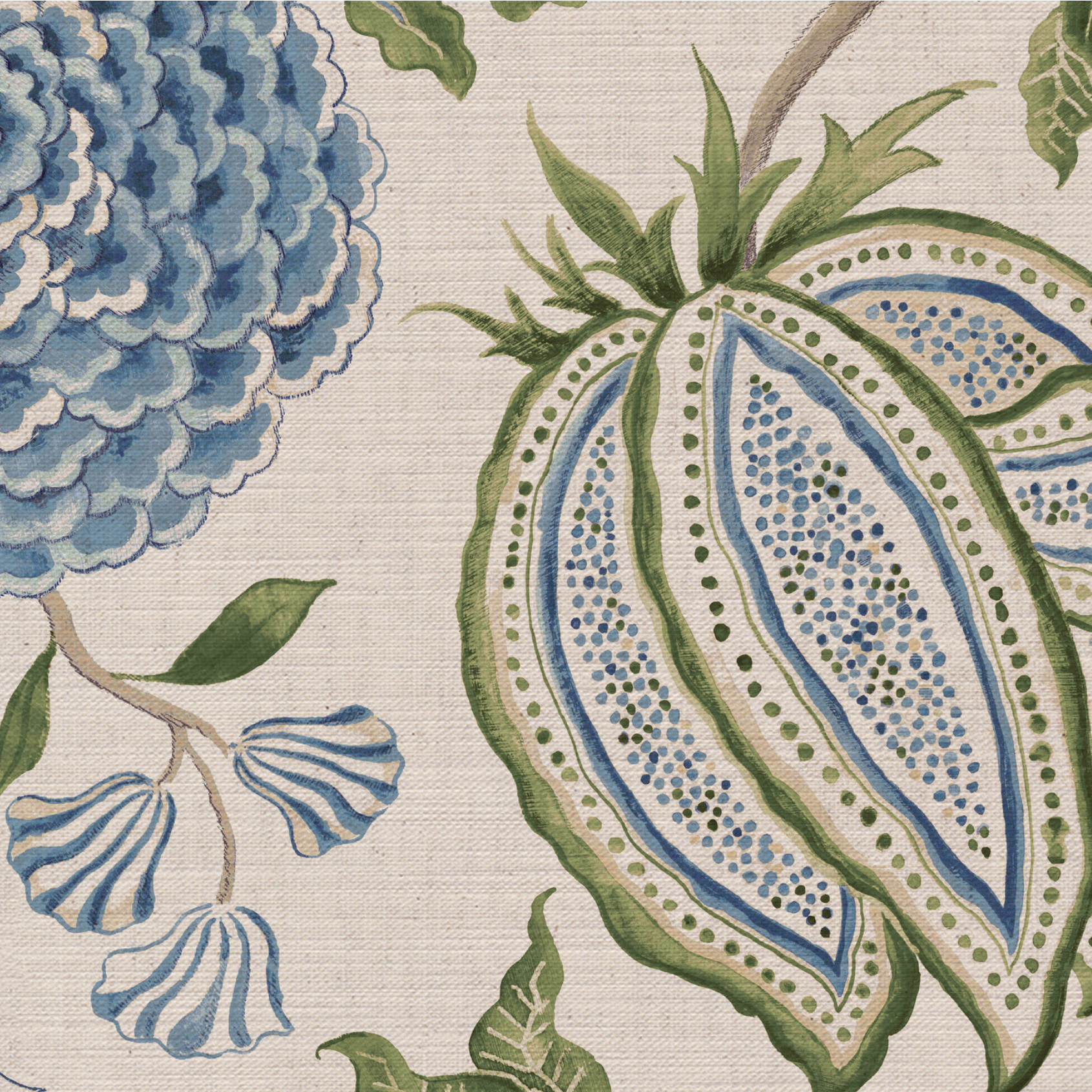 Monkey Palampore Fabric