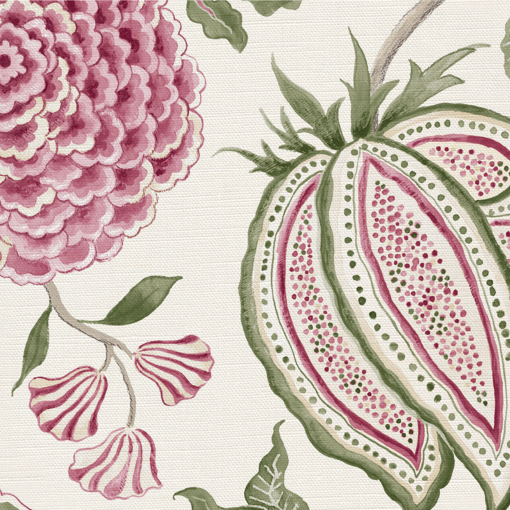 Monkey Palampore Fabric