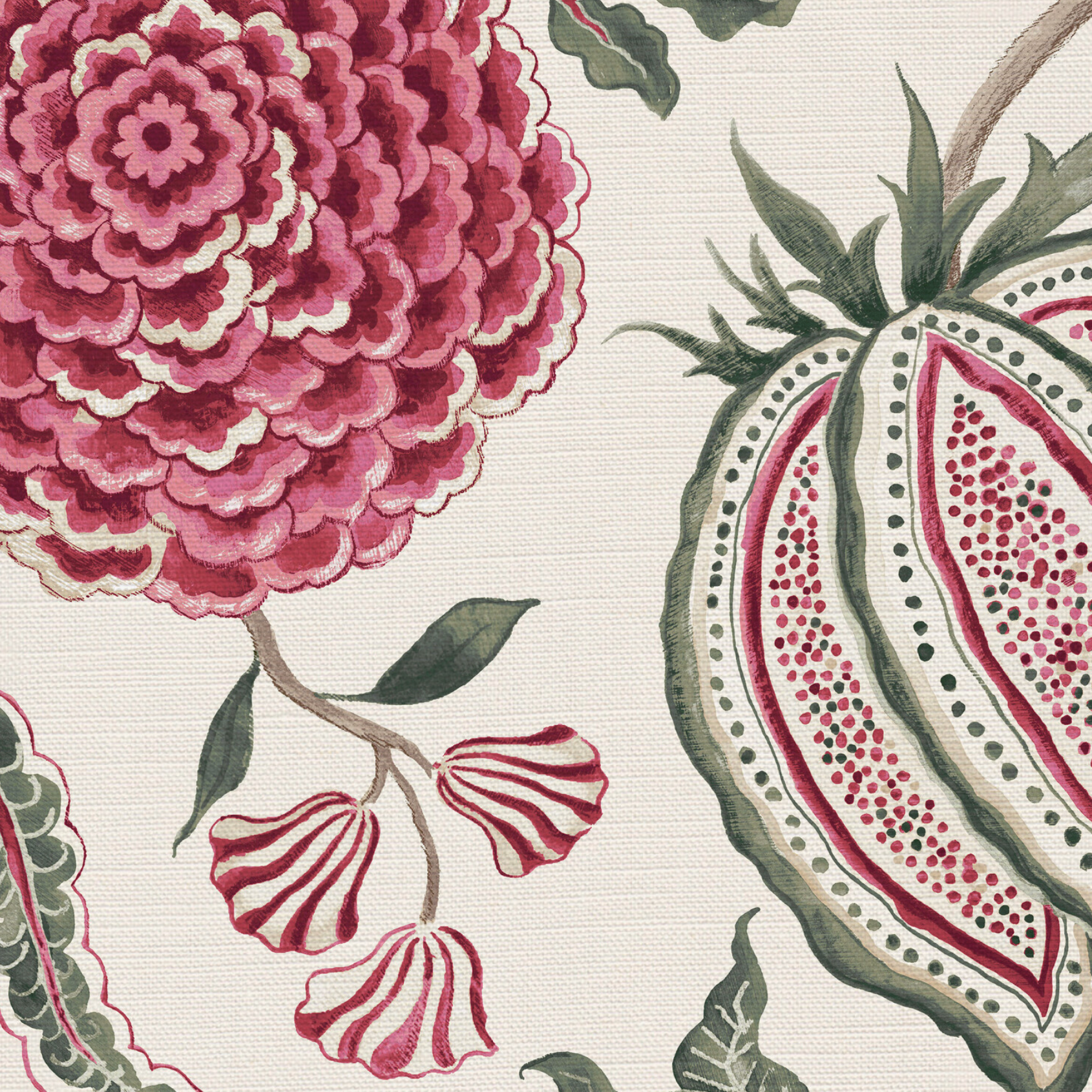 Monkey Palampore Fabric