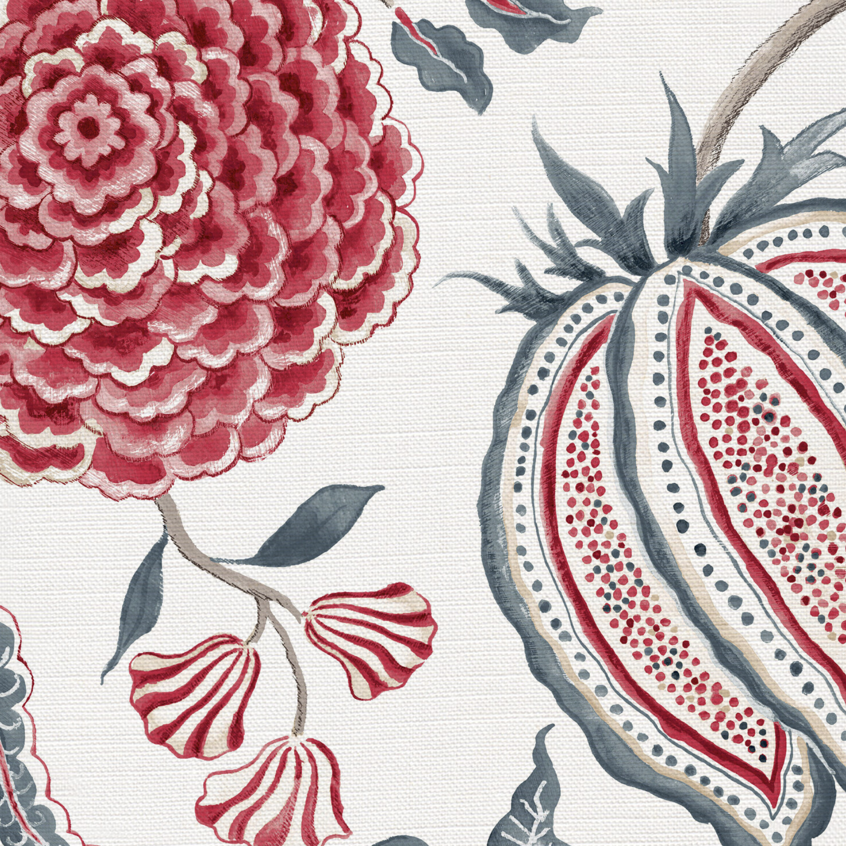 Monkey Palampore Fabric
