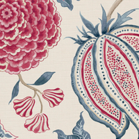 Raspberry and denim