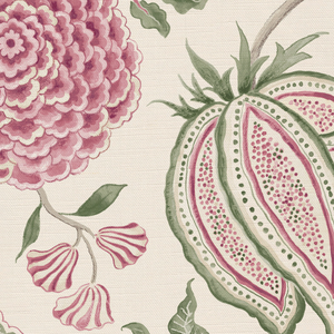Wild orchid pink and green